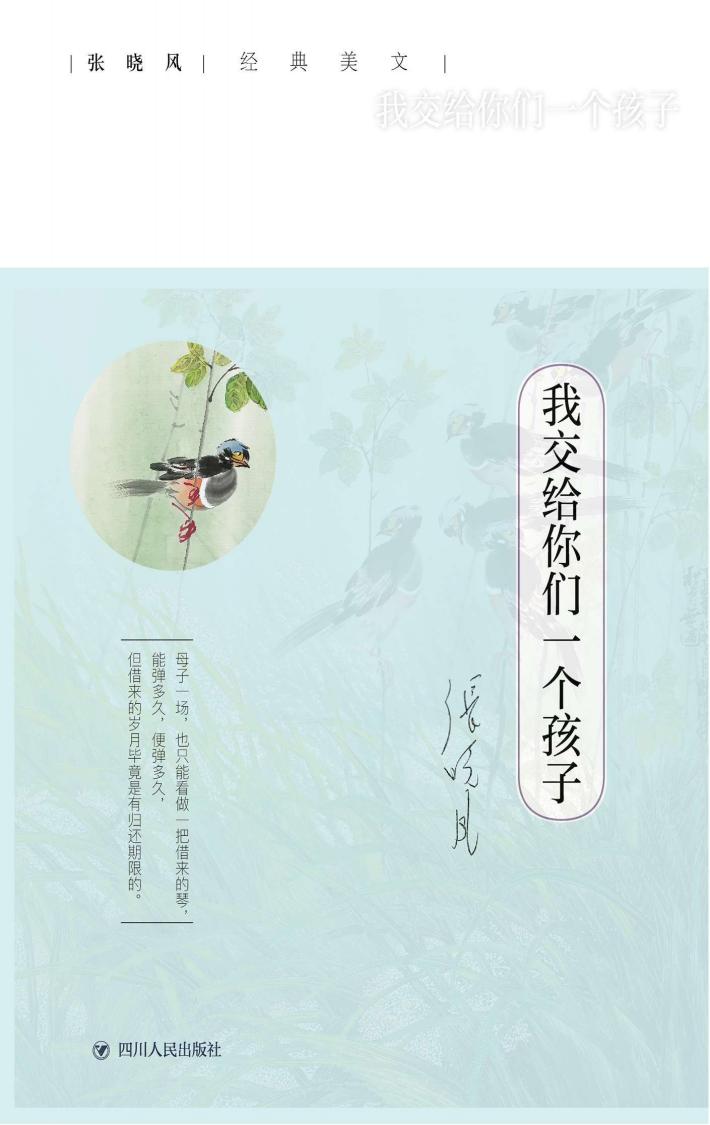 我交给你们一个孩子 封面