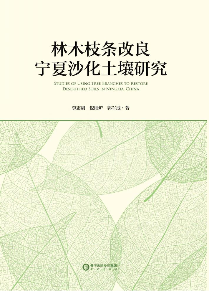 林木枝条改良宁夏沙化土壤研究 封面