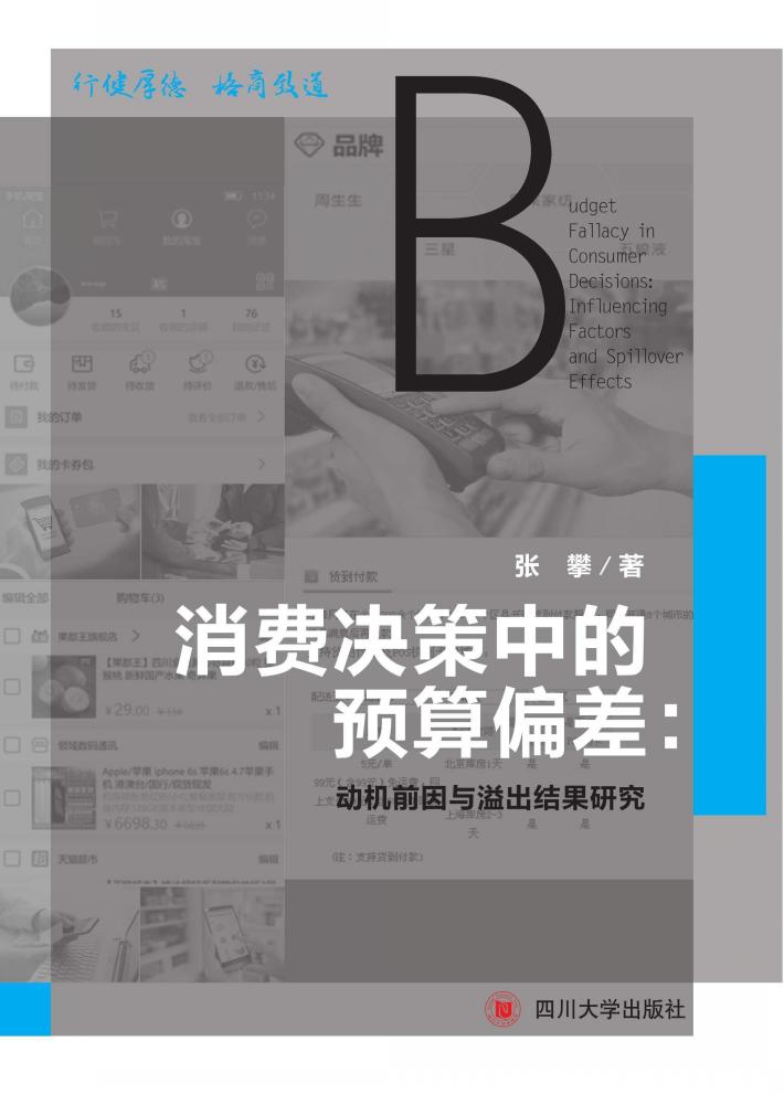 消费决策中的预算偏差  动机前因与溢出结果研究 封面