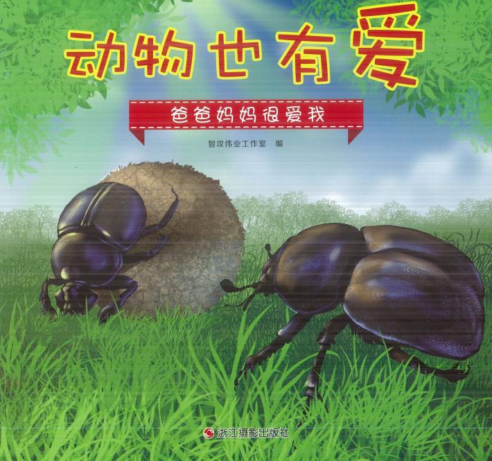 动物也有爱  爸爸妈妈很爱我 封面