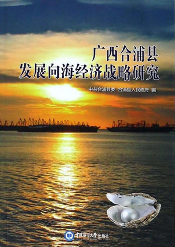广西合浦县发展向海经济战略研究 封面