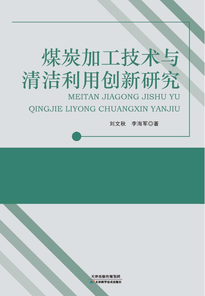 煤炭加工技术与清洁利用创新研究 封面