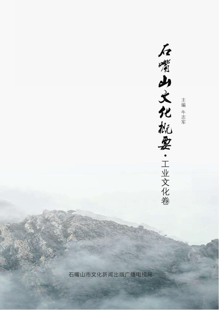 石嘴山文化概要·工业文化卷 封面