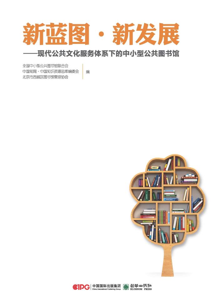 新蓝图·新发展  现代公共文化服务体系下的中小型公共图书馆 封面