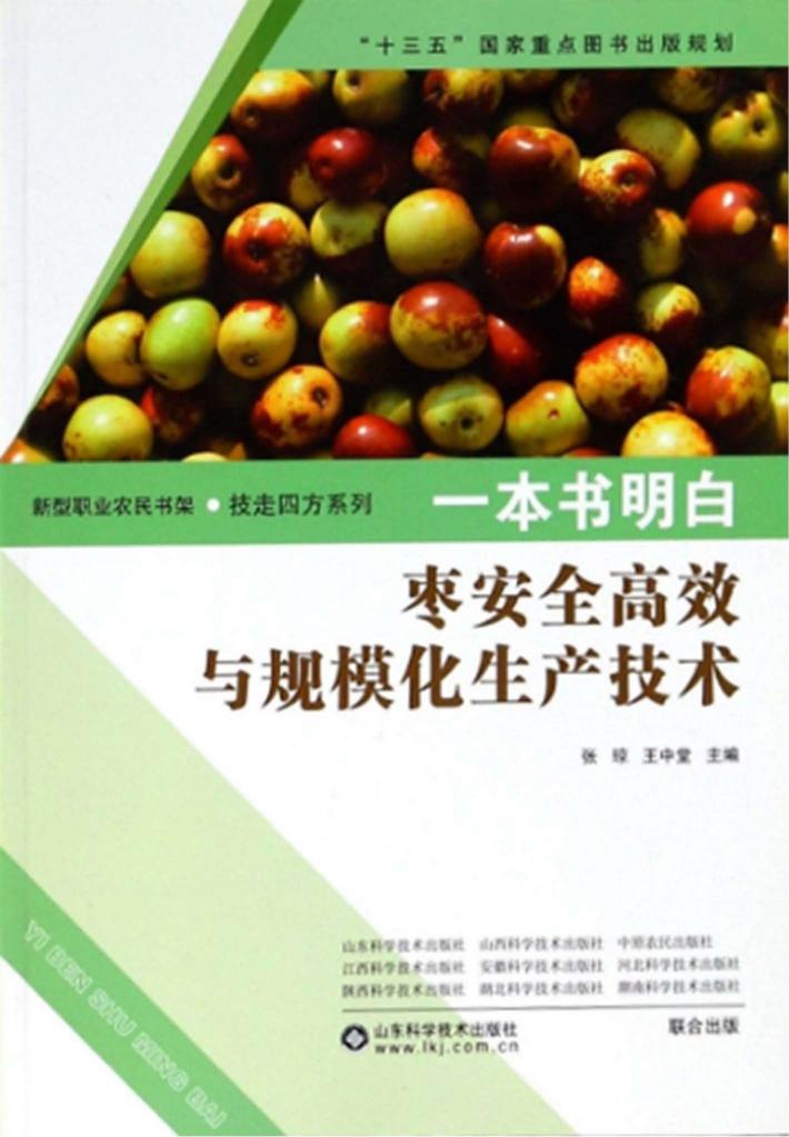 一本书明白 枣安全高效与规模化生产技术 封面