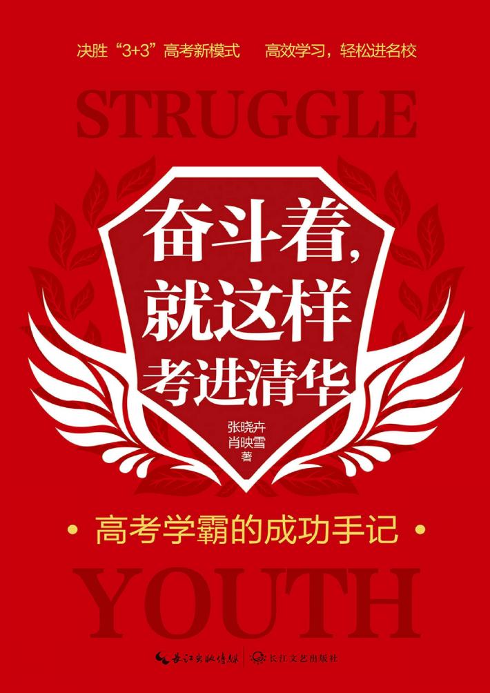 奋斗着  就这样考进清华 封面