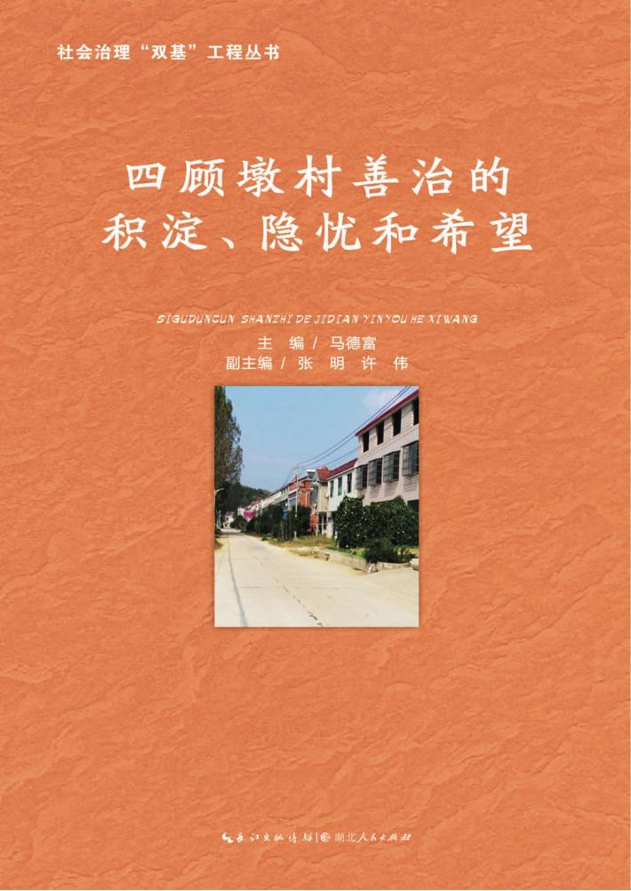 四顾墩村善治的积淀、隐忧与希望 封面