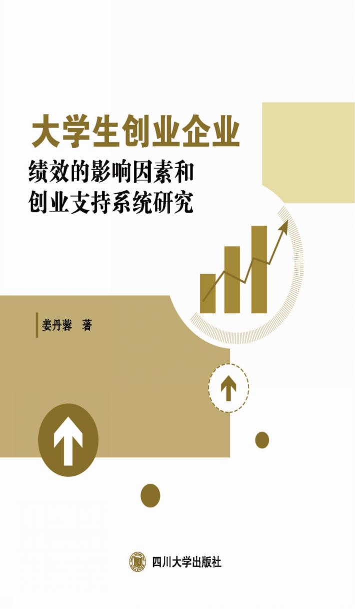 大学生创业企业绩效的影响因素和创业支持系统研究 封面