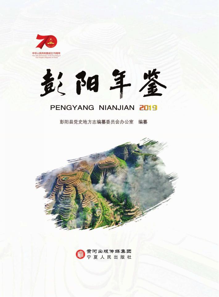 彭阳年鉴 封面