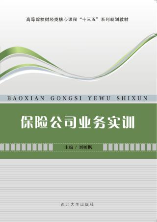 保险公司业务实训 封面