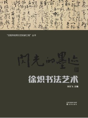 闪光的墨迹  徐炽书法艺术 封面