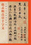 中国历代名碑名帖精选  赵孟俯真草千字文 封面