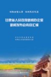 甘肃省人民政府新闻办公室新闻发布会内容汇编  决胜全面小康决战脱贫攻坚 封面