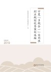 宁夏“多规合一”实用性村庄规划优秀案例选编  2019 封面