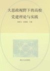 大思政视野下的高校党建理论与实践 封面