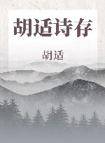 胡适诗存 封面