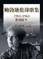 鲍勃·迪伦诗歌集  1961-1963  暴雨将至 封面