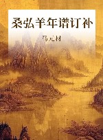 桑弘羊年谱订补 封面