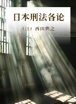 日本刑法各论 封面