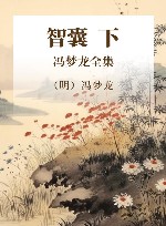 冯梦龙全集 智囊 下 封面