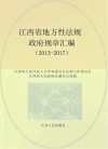 江西省地方性法规政府规章汇编 封面