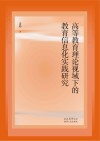 高等教育理论视域下的教育信息化实践研究 封面