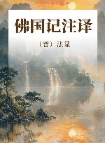 佛国记注译 封面