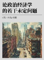 论政治经济学的若干未定问题 封面