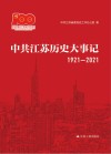 中共江苏历史大事记  1921-2021 封面