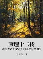 查理十二传 xa0彼得大帝在位时期的俄罗斯帝国史 封面