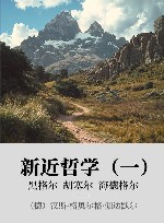 新近哲学 xa01  黑格尔  胡塞尔  海德格尔 封面