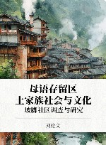 母语存留区土家族社会与文化  坡脚社区调查与研究 封面
